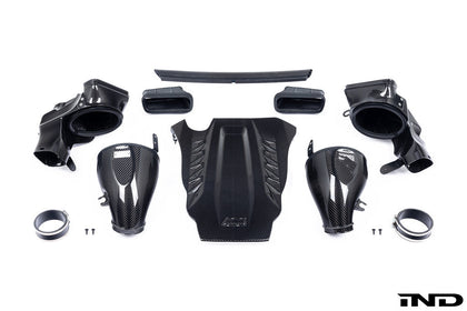 Eventuri BMW F9X X5M X6M G09 XM M60i Black Carbon Intake System