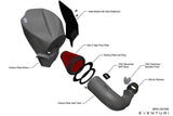 Eventuri BMW G2X Nov 2018-2024/G42 B48 Black Carbon Intake System — view 2 — YPG Motorsport