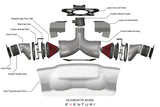 Eventuri C8 Corvette HTC Carbon Intake CAD Design