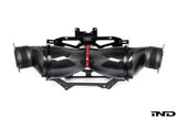 Eventuri C8 Corvette HTC Carbon Intake Angle