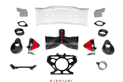 Eventuri C8 Corvette Convertible Carbon Intake System