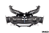 Eventuri Chevrolet Corvette C8 ZR1 Hard-Top Convertible Black Carbon Intake System — view 5 — YPG Motorsport