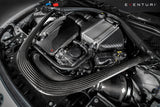 Eventuri BMW F87 M2 Competition Carbon Intake Installed Detail
