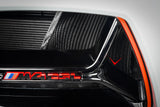 Eventuri BMW G8X M3 M4 Carbon Intake Scoop Installed Angle