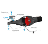 Eventuri F5X Mini Cooper S Plastic Intake + Carbon Scoop — view 8 — YPG Motorsport