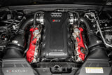 Eventuri Audi B8 RS4 RS5 Carbon Intake Angle View