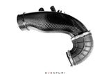 Eventuri Toyota GR Yaris/Corolla Carbon Turbo Inlet Tube — view 3 — YPG Motorsport