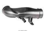 Eventuri Toyota GR Yaris/Corolla Carbon Turbo Inlet Tube — view 6 — YPG Motorsport