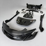 McLaren 570S with YPG Longtail Aero Kit — clean enhanced product photo carbon fiber detail