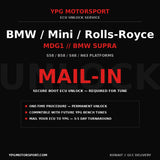 BMW M Mini Rolls-Royce Toyota Supra Bosch MDG1 ECU Unlock YPG Motorsport