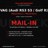 VAG Bosch MG1CS011 MG1CS211 ECU Unlock Audi RS3 S3 VW Golf R YPG Motorsport