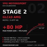 Mercedes-AMG GLC43 M276 Stage 2 ECU Tune +80 HP — YPG Motorsport