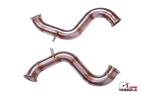 Mercedes-Benz W205 C63 Catless Downpipes